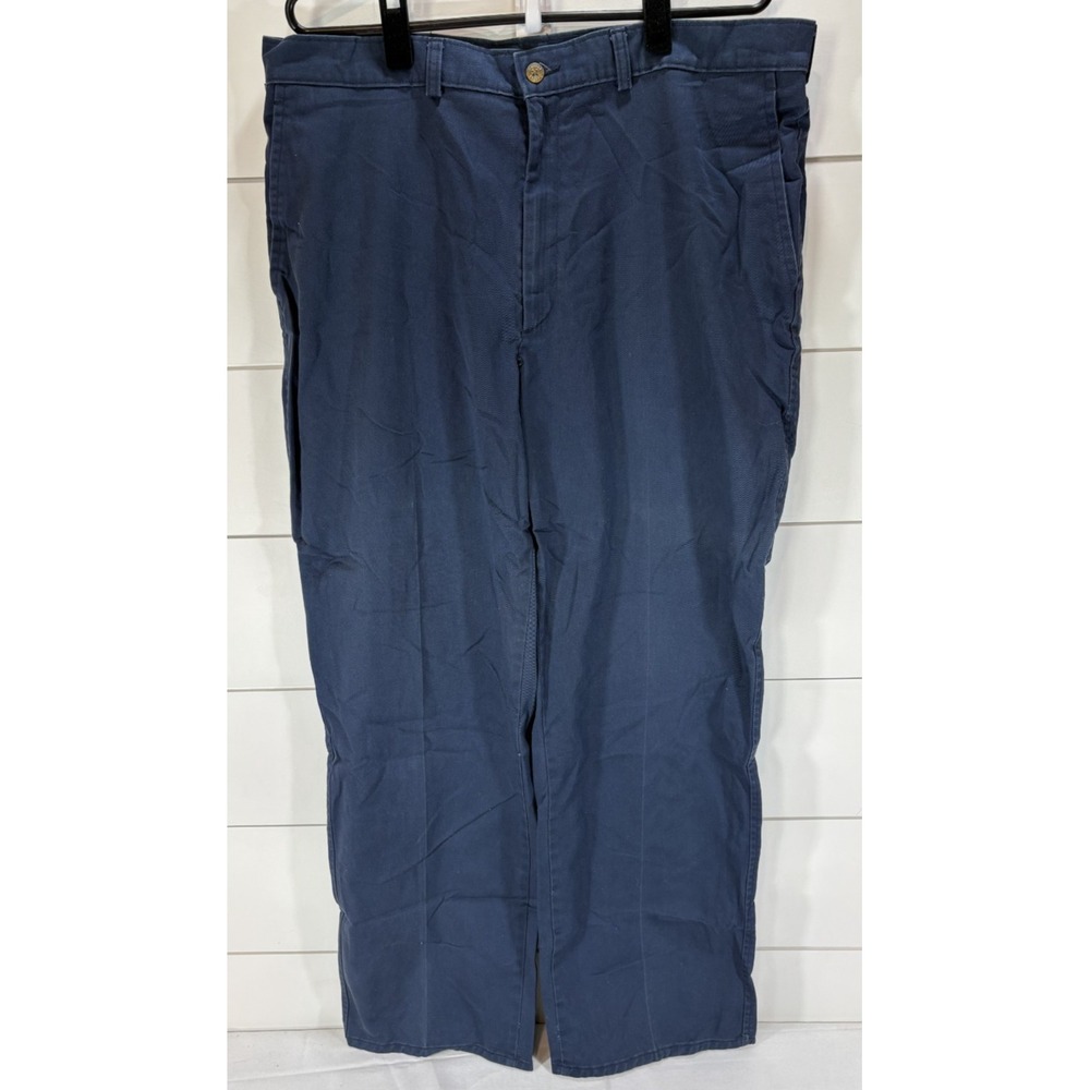 Vintage The Original Duxbak Men's Dress Pants Navy Blue Size 38x30